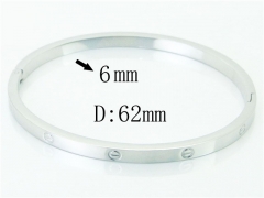 HY Wholesale Stainless Steel 316L Fashion Bangle-HY14BA003