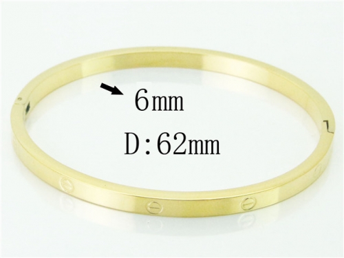 HY Wholesale Stainless Steel 316L Fashion Bangle-HY14BA001