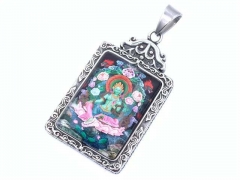 HY Wholesale Pendant Jewelry Stainless Steel Pendant (not includ chain)-HY0062P0273