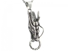 HY Wholesale Pendant Jewelry Stainless Steel Pendant (not includ chain)-HY0062P1185