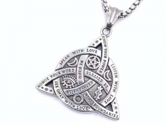 HY Wholesale Pendant Jewelry Stainless Steel Pendant (not includ chain)-HY0062P0009