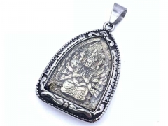 HY Wholesale Pendant Jewelry Stainless Steel Pendant (not includ chain)-HY0062P0244
