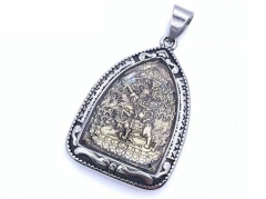 HY Wholesale Pendant Jewelry Stainless Steel Pendant (not includ chain)-HY0062P0417