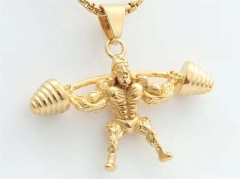 HY Wholesale Pendant Jewelry Stainless Steel Pendant (not includ chain)-HY0062P1092