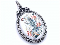 HY Wholesale Pendant Jewelry Stainless Steel Pendant (not includ chain)-HY0062P0455