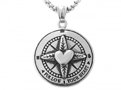 HY Wholesale Pendant Jewelry Stainless Steel Pendant (not includ chain)-HY0062P0551