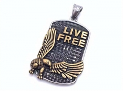 HY Wholesale Pendant Jewelry Stainless Steel Pendant (not includ chain)-HY0062P0377
