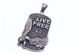 HY Wholesale Pendant Jewelry Stainless Steel Pendant (not includ chain)-HY0062P0376