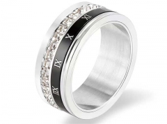 HY Wholesale Rings Jewelry 316L Stainless Steel Popular Rings-HY0090R0245