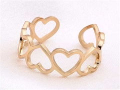 HY Wholesale Rings Jewelry 316L Stainless Steel Popular Rings-HY0090R0347
