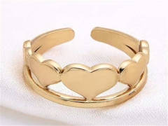 HY Wholesale Rings Jewelry 316L Stainless Steel Popular Rings-HY0090R0346