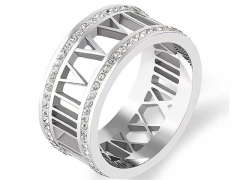 HY Wholesale Rings Jewelry 316L Stainless Steel Popular Rings-HY0090R0235