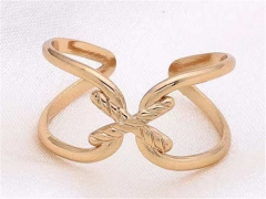 HY Wholesale Rings Jewelry 316L Stainless Steel Popular Rings-HY0090R0366