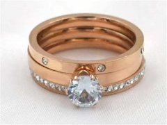 HY Wholesale Rings Jewelry 316L Stainless Steel Popular Rings-HY0090R0178