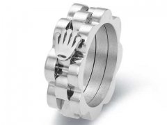 HY Wholesale Rings Jewelry 316L Stainless Steel Popular Rings-HY0090R0418