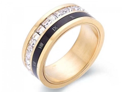 HY Wholesale Rings Jewelry 316L Stainless Steel Popular Rings-HY0090R0132