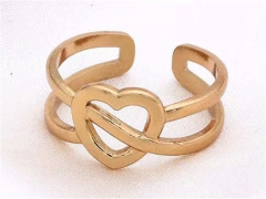 HY Wholesale Rings Jewelry 316L Stainless Steel Popular Rings-HY0090R0369