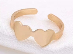 HY Wholesale Rings Jewelry 316L Stainless Steel Popular Rings-HY0090R0349