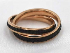 HY Wholesale Rings Jewelry 316L Stainless Steel Popular Rings-HY0090R0123