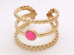 HY Wholesale Rings Jewelry 316L Stainless Steel Popular Rings-HY0090R0387