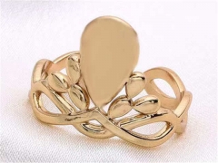 HY Wholesale Rings Jewelry 316L Stainless Steel Popular Rings-HY0090R0308