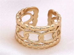 HY Wholesale Rings Jewelry 316L Stainless Steel Popular Rings-HY0090R0321