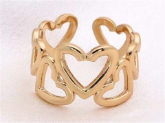 HY Wholesale Rings Jewelry 316L Stainless Steel Popular Rings-HY0090R0348