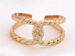 HY Wholesale Rings Jewelry 316L Stainless Steel Popular Rings-HY0090R0333