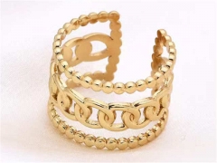 HY Wholesale Rings Jewelry 316L Stainless Steel Popular Rings-HY0090R0353