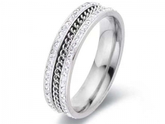 HY Wholesale Rings Jewelry 316L Stainless Steel Popular Rings-HY0090R0216