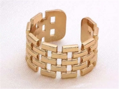 HY Wholesale Rings Jewelry 316L Stainless Steel Popular Rings-HY0090R0263