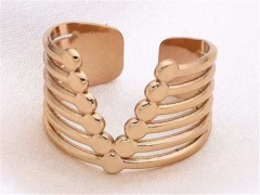 HY Wholesale Rings Jewelry 316L Stainless Steel Popular Rings-HY0090R0337