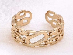 HY Wholesale Rings Jewelry 316L Stainless Steel Popular Rings-HY0090R0304