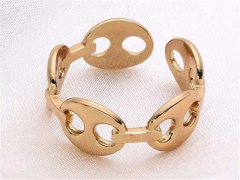 HY Wholesale Rings Jewelry 316L Stainless Steel Popular Rings-HY0090R0411
