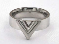 HY Wholesale Rings Jewelry 316L Stainless Steel Popular Rings-HY0090R0163