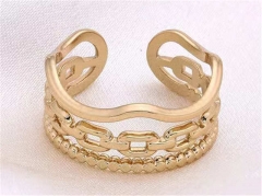 HY Wholesale Rings Jewelry 316L Stainless Steel Popular Rings-HY0090R0405