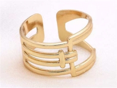 HY Wholesale Rings Jewelry 316L Stainless Steel Popular Rings-HY0090R0350