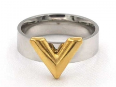 HY Wholesale Rings Jewelry 316L Stainless Steel Popular Rings-HY0090R0166