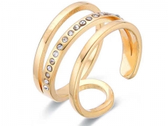 HY Wholesale Rings Jewelry 316L Stainless Steel Popular Rings-HY0090R0184