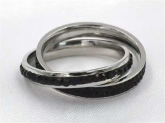HY Wholesale Rings Jewelry 316L Stainless Steel Popular Rings-HY0090R0124