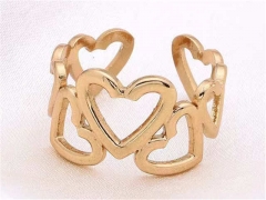 HY Wholesale Rings Jewelry 316L Stainless Steel Popular Rings-HY0090R0253
