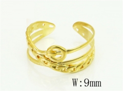 HY Wholesale Popular Rings Jewelry Stainless Steel 316L Rings-HY15R2619SKO