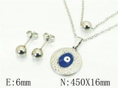 HY Wholesale Jewelry 316L Stainless Steel jewelry Set-HY91S1738NC