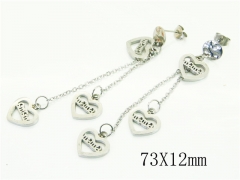 HY Wholesale Earrings 316L Stainless Steel Popular Jewelry Earrings-HY91E0503PY