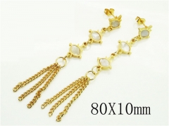 HY Wholesale Earrings 316L Stainless Steel Popular Jewelry Earrings-HY60E1750UKO