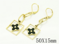 HY Wholesale Earrings 316L Stainless Steel Popular Jewelry Earrings-HY80E0842NL