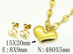 HY Wholesale Jewelry 316L Stainless Steel jewelry Set-HY66S0016HHS