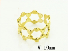 HY Wholesale Popular Rings Jewelry Stainless Steel 316L Rings-HY15R2615ZKO