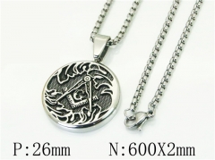HY Wholesale Necklaces Stainless Steel 316L Jewelry Necklaces-HY41N0258HIZ