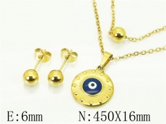 HY Wholesale Jewelry 316L Stainless Steel jewelry Set-HY91S1722PU